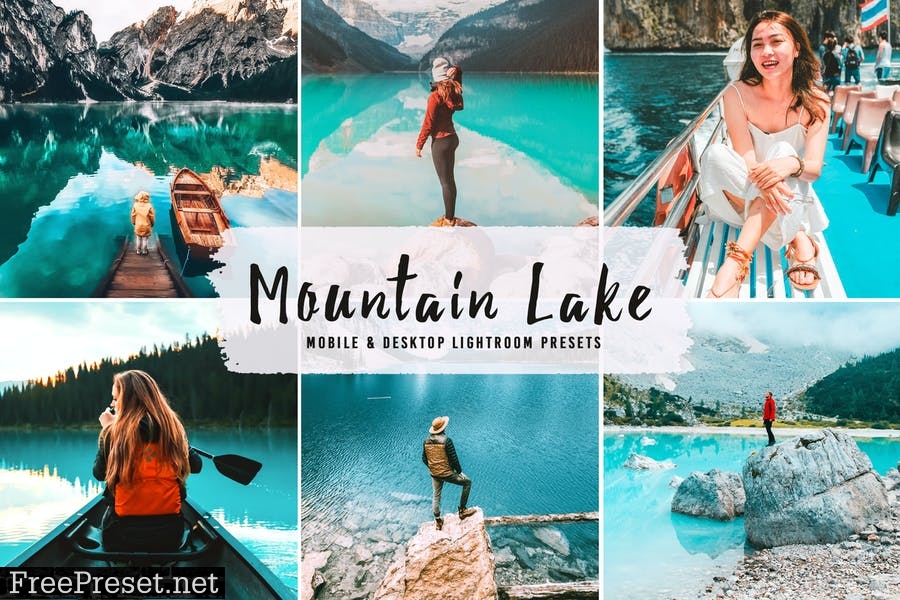 Mountain Lake Mobile & Desktop Lightroom Presets