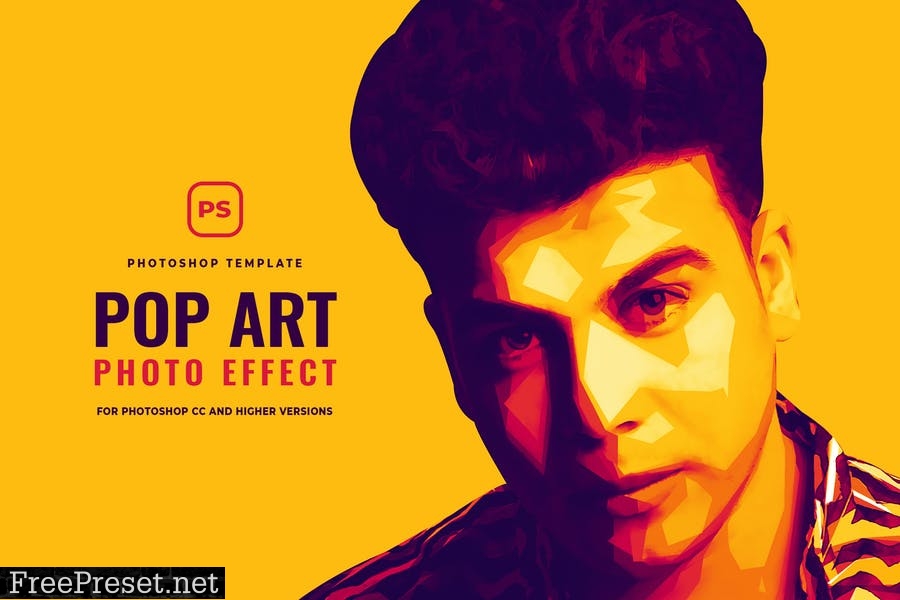 Pop Art Effect Photoshop