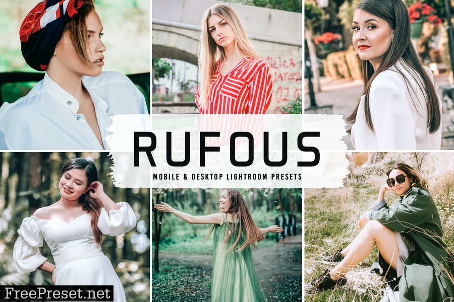 Rufous Mobile & Desktop Lightroom Presets