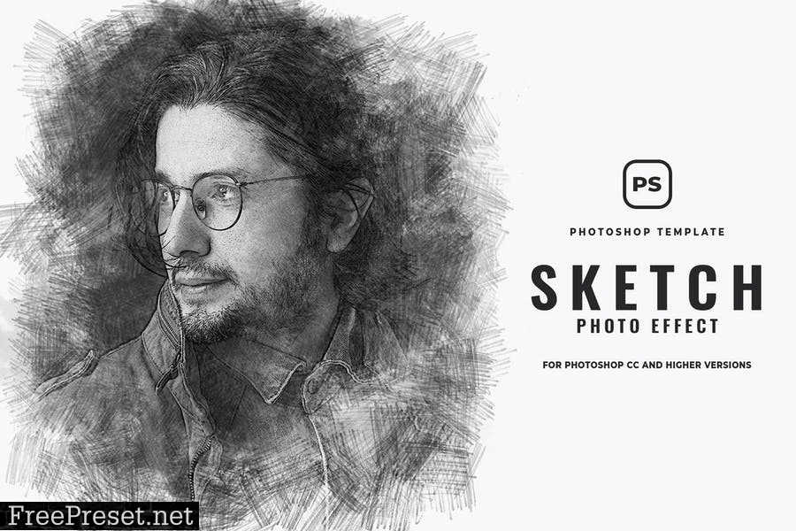 Sketch Effect Photoshop CURGATN