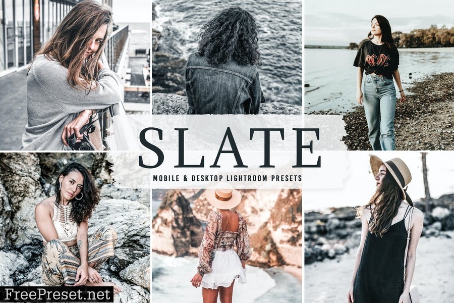 Slate Mobile & Desktop Lightroom Presets