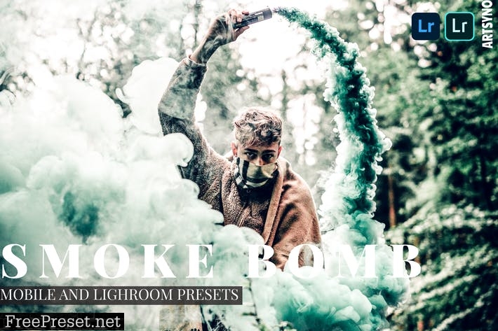 Smoke Bomb Lightroom Presets Dekstop and Mobile