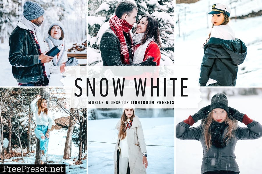 Snow White Mobile & Desktop Lightroom Presets