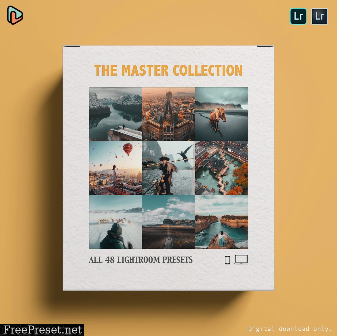 The Master Collection Lightroom Presets (Mobile + Desktop)