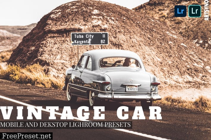 Vintage Car Lightroom Presets Dekstop and Mobile