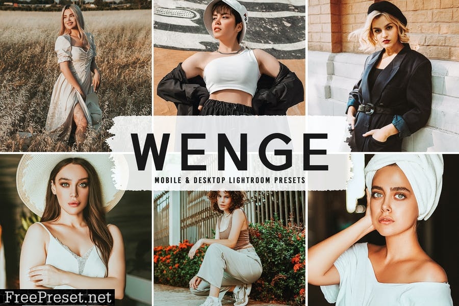 Wenge Mobile & Desktop Lightroom Presets