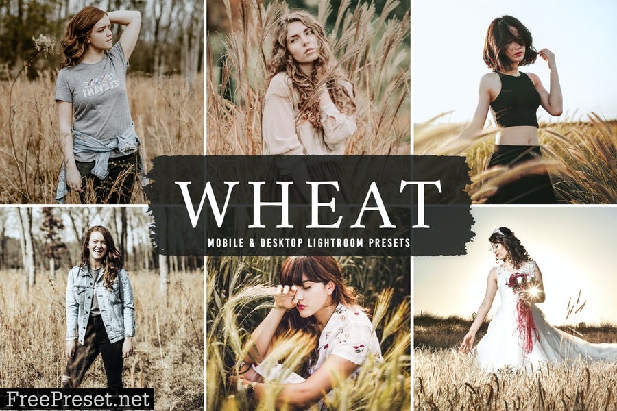 Wheat Mobile & Desktop Lightroom Presets