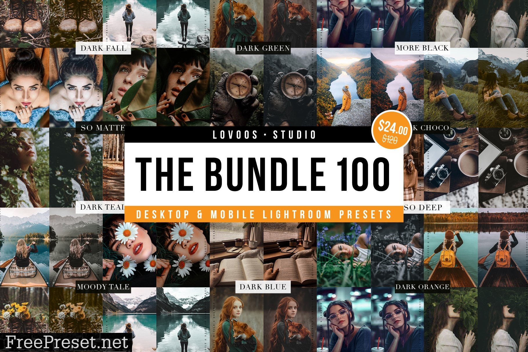 100+ Lightroom Presets Bundle 6958724