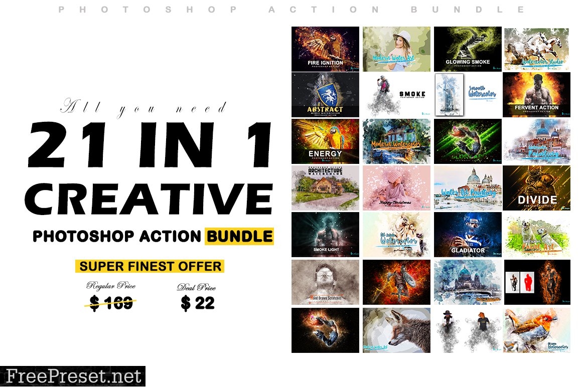 21 In 1 Creative PS Actions 6800794