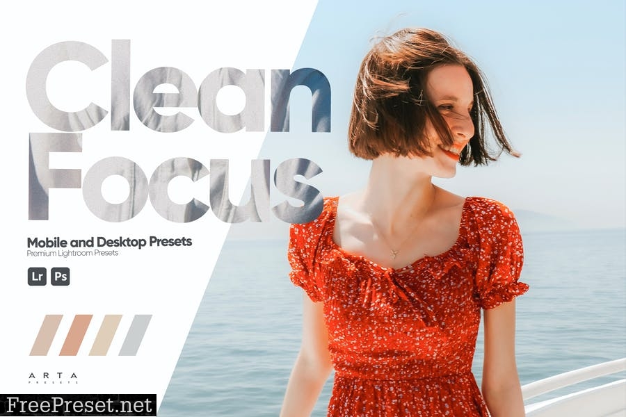 ARTA - Clean Focus Presets for Lightroom WAXCMUH