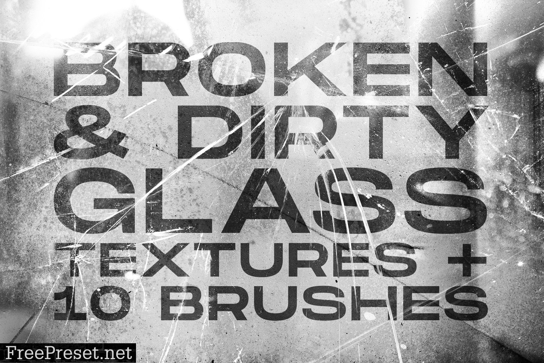 Broken and Dirty Glass + brushes 6160875