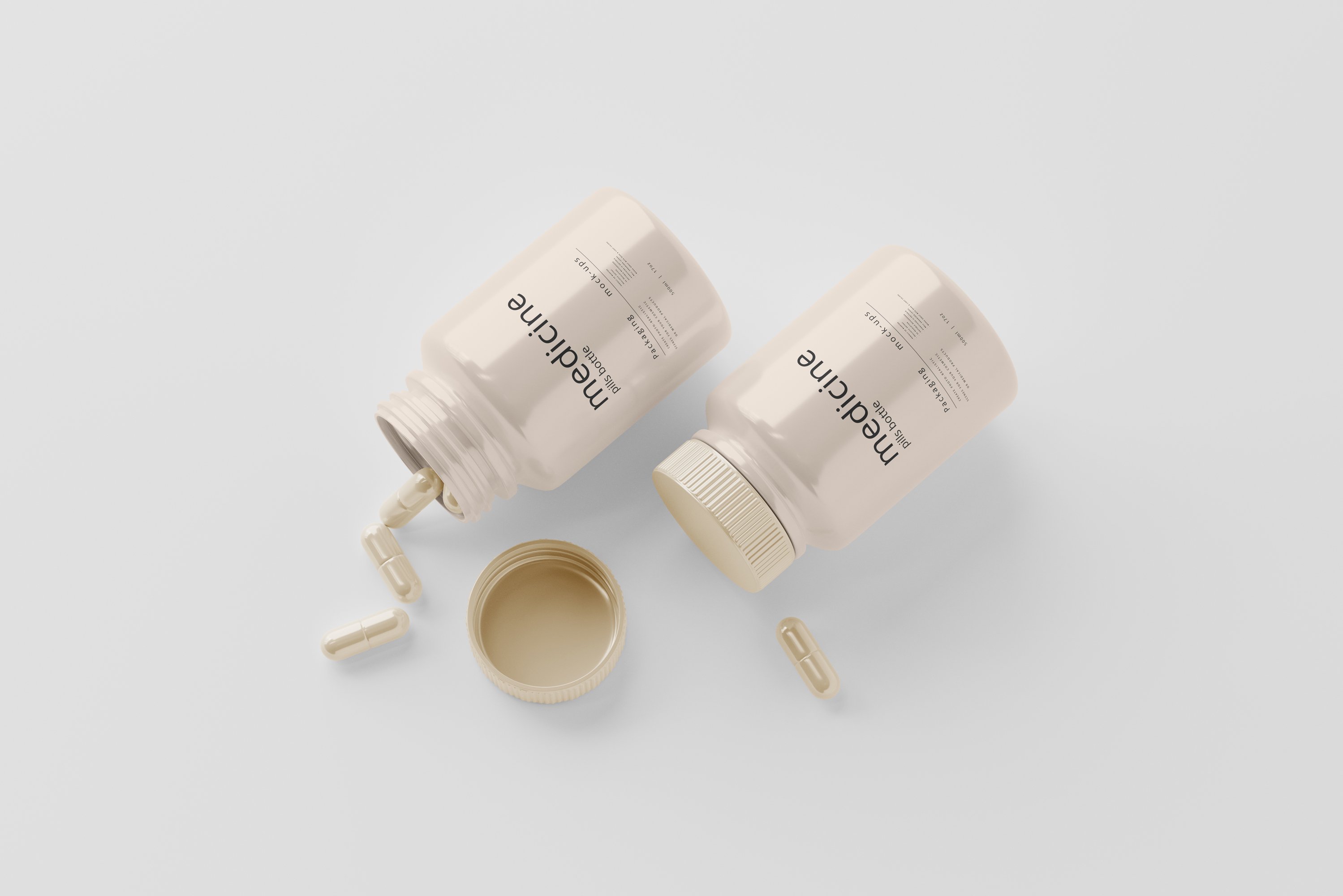 Capsules Bottle Mockups 7320153