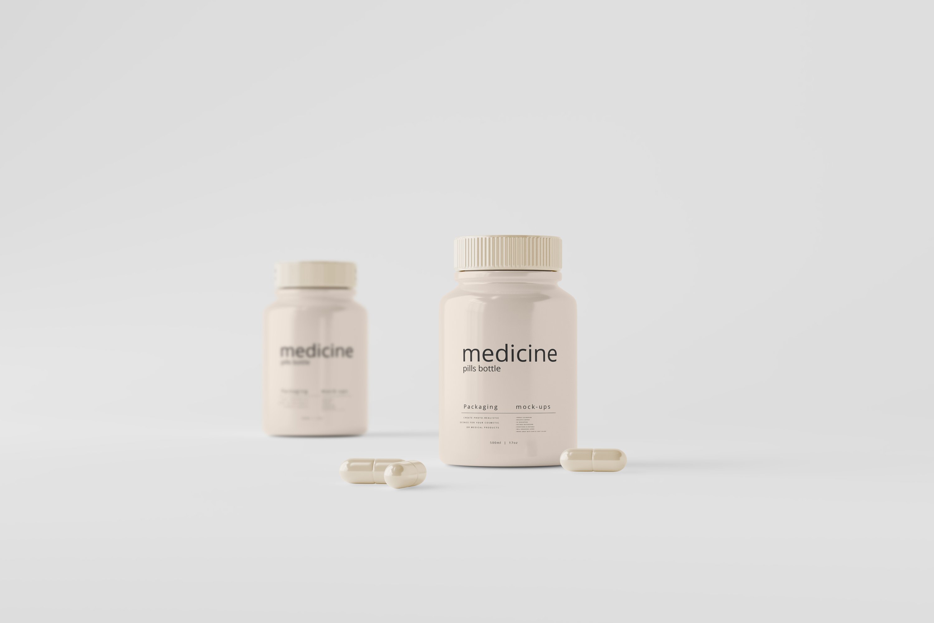 Capsules Bottle Mockups 7320153