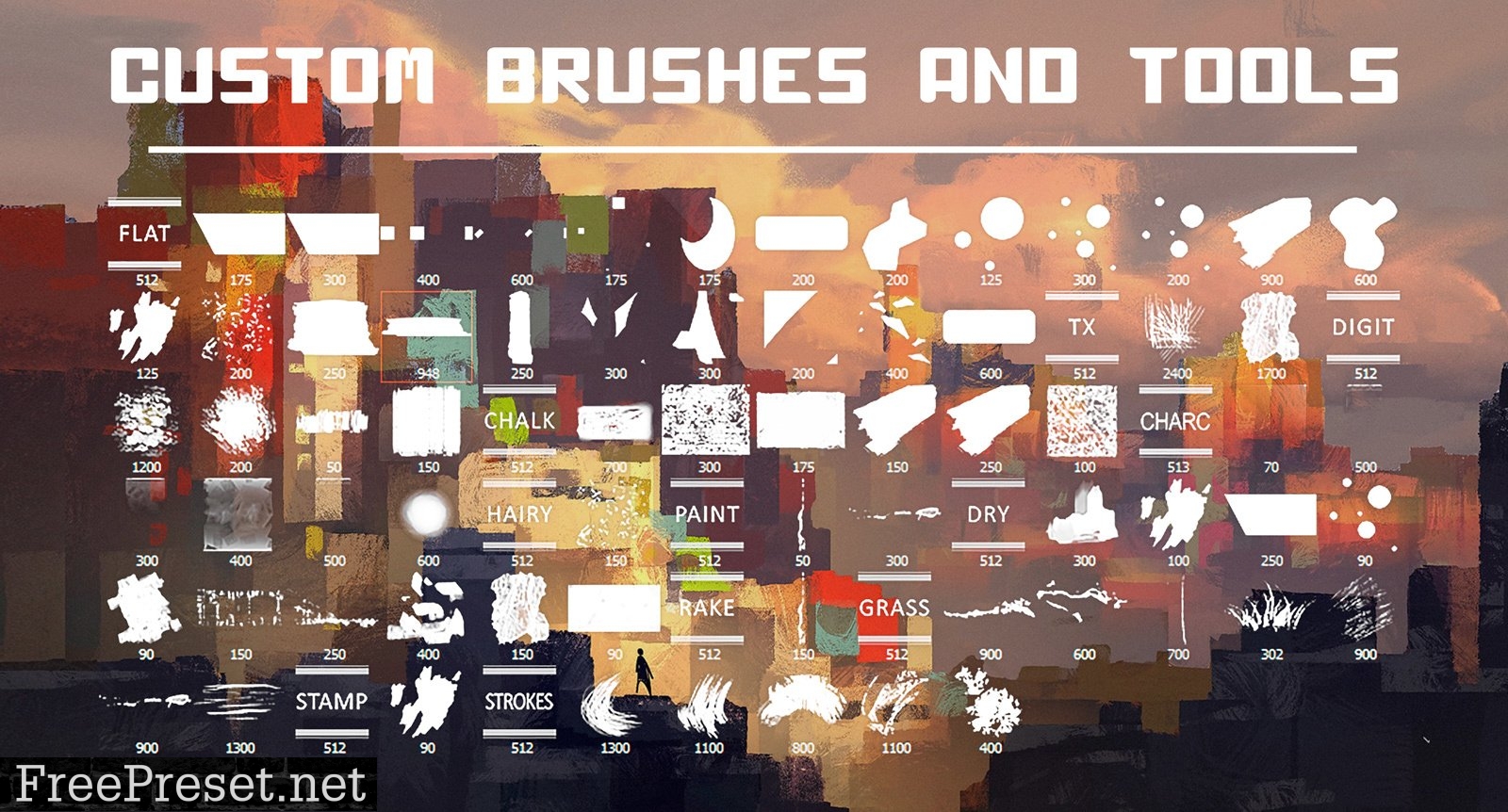 Custom Brushes and Tools Presets