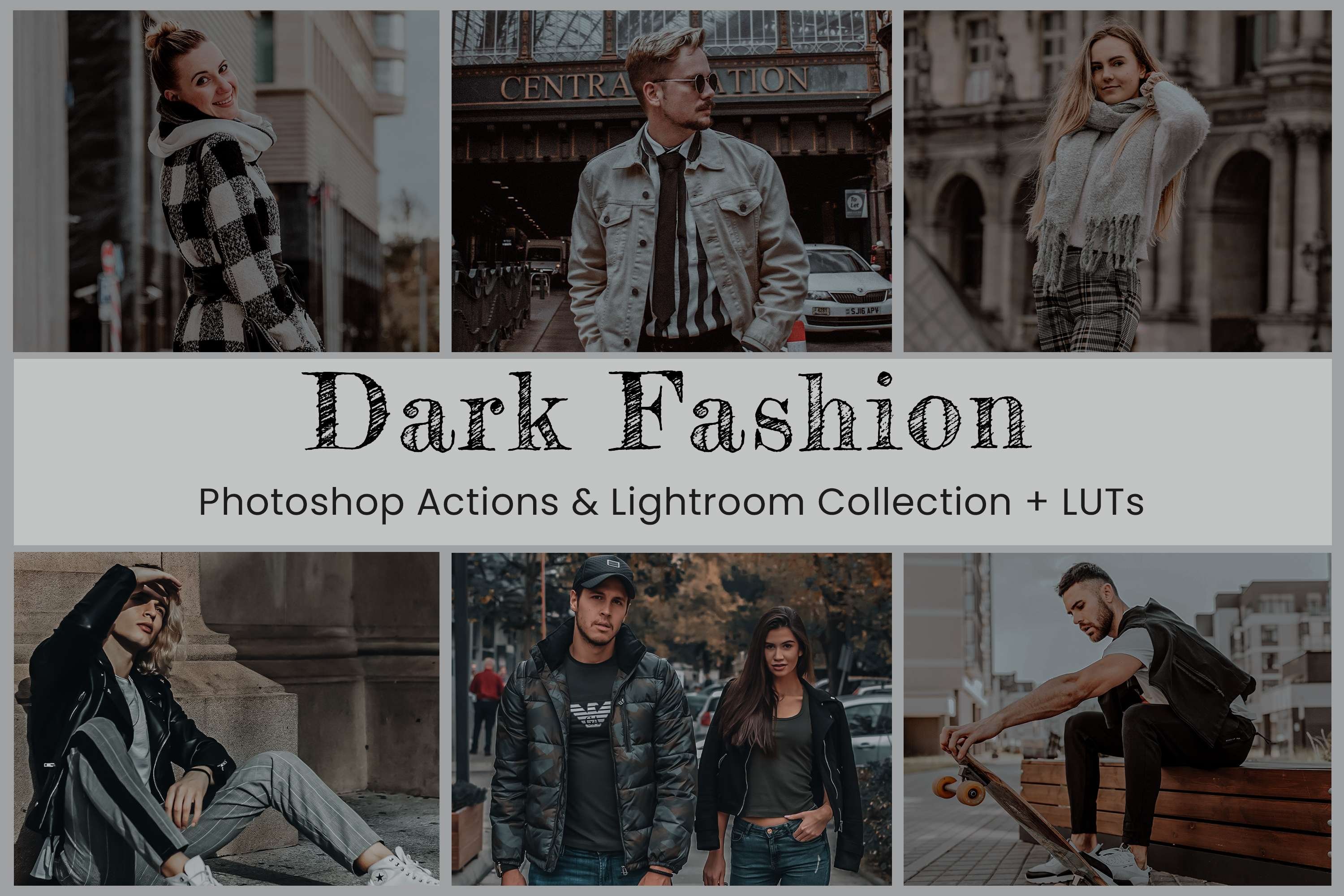 Dark Fashion Preset Photoshop Action 7105097