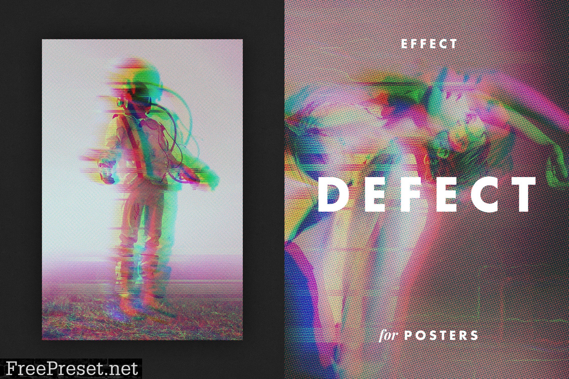 Defect Photo Effect for Posters 7021655