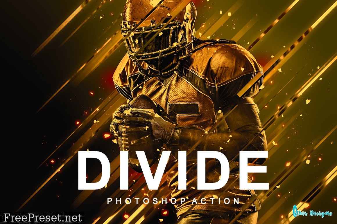 Divide Photoshop Action 6794793