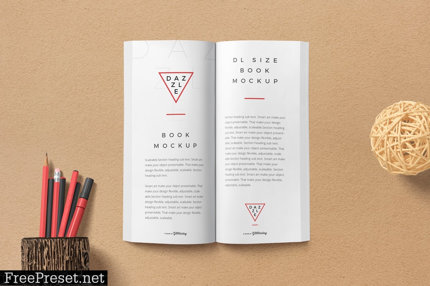 DL Size Book Mockups 7265210