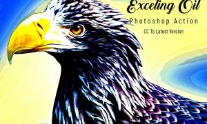 Excelling Oil Photoshop Action 7028490