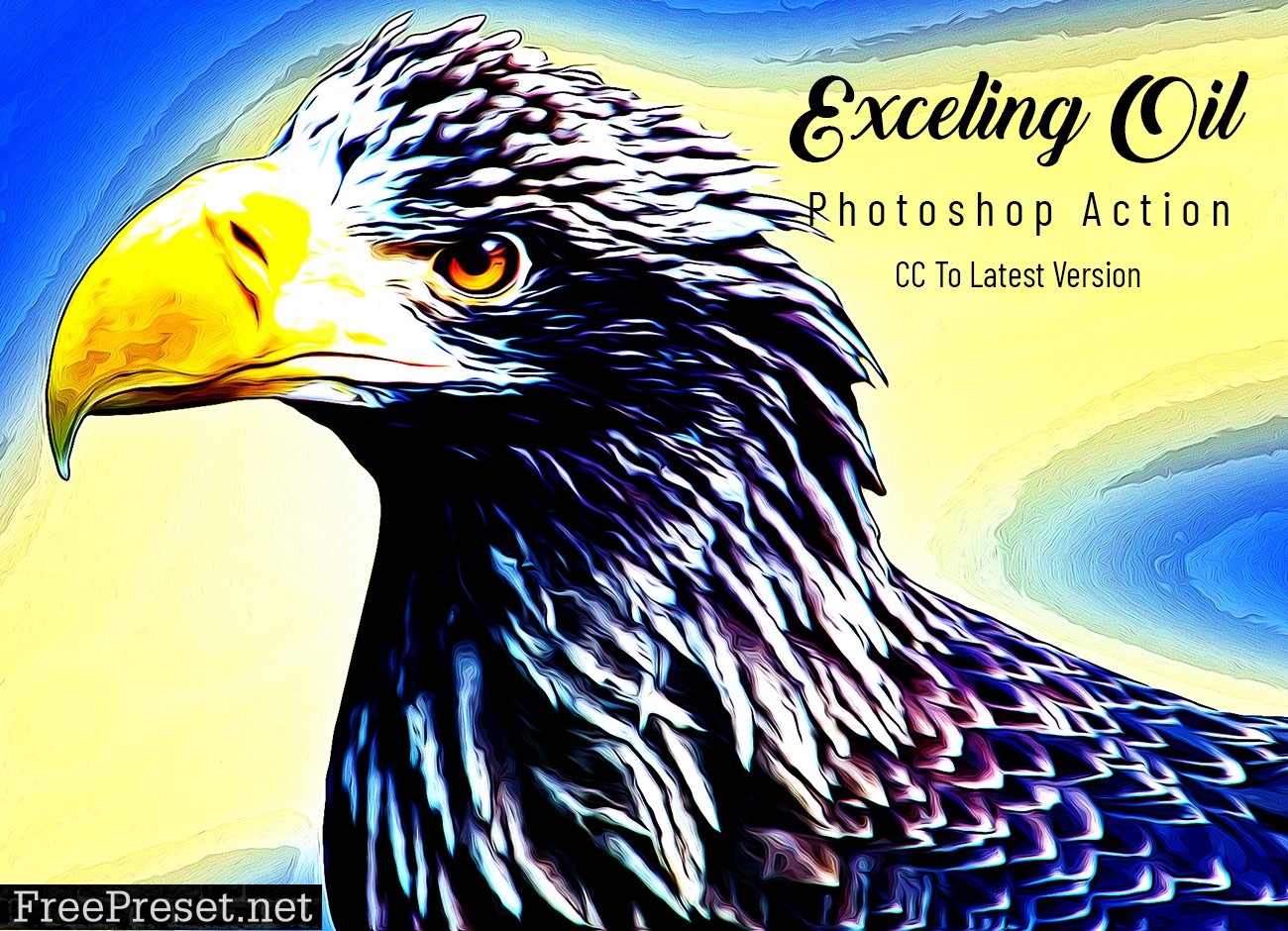 Excelling Oil Photoshop Action 7028490