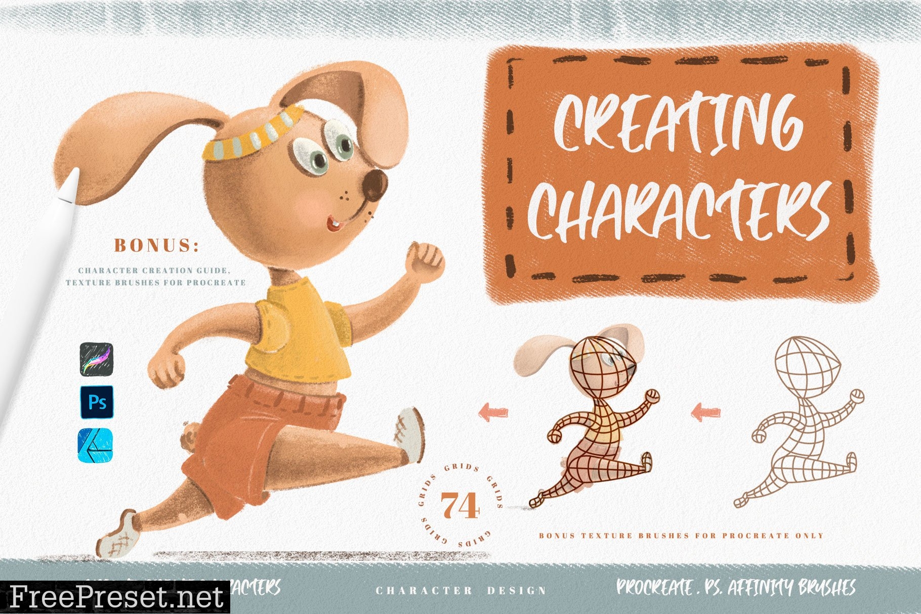 Grids for Creating Cute Characters 4872093