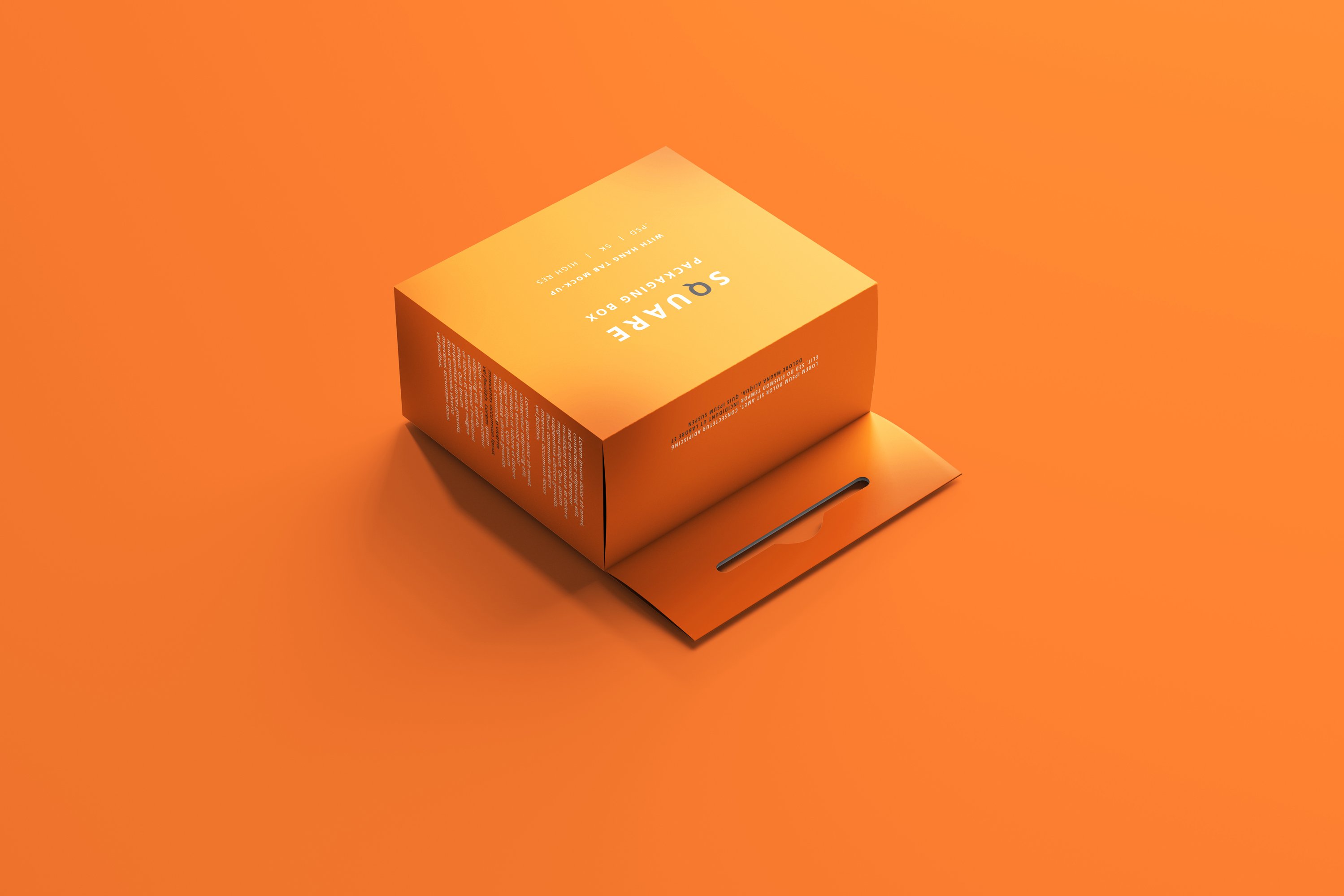 Hanging Box Mockup 7243917