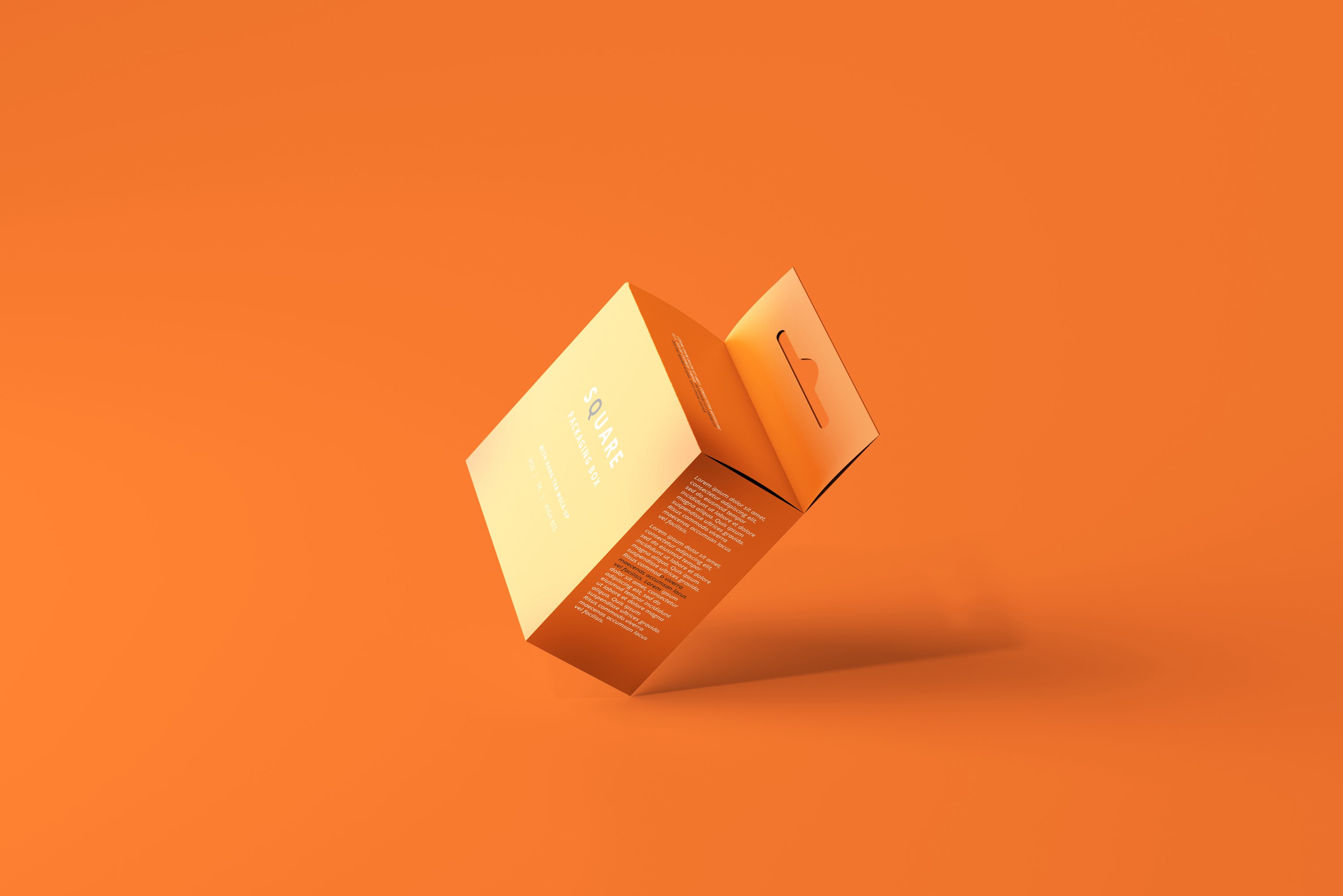 Hanging Box Mockup 7243917