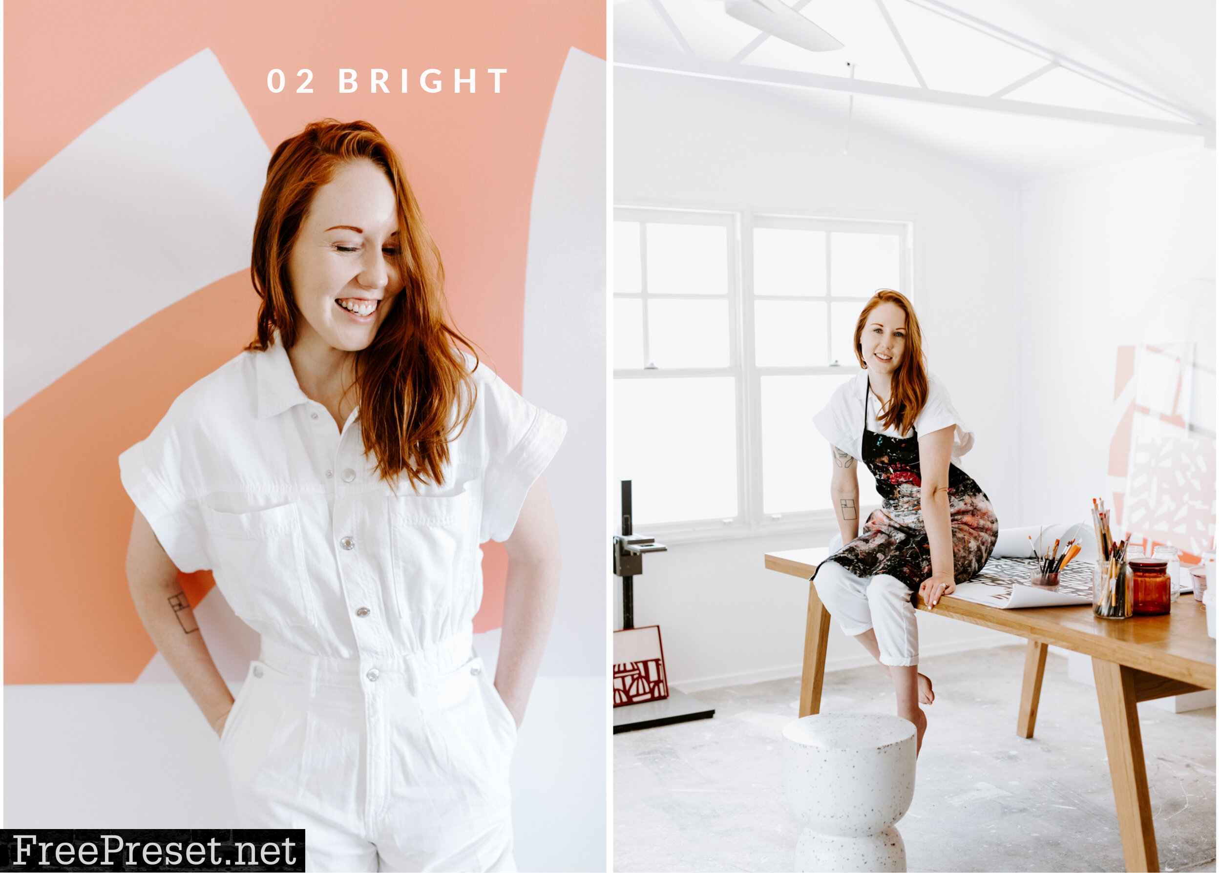 Jenny Wu - Branding Lightroom Preset Bundle / 10 Presets For Headshots and Business Branding