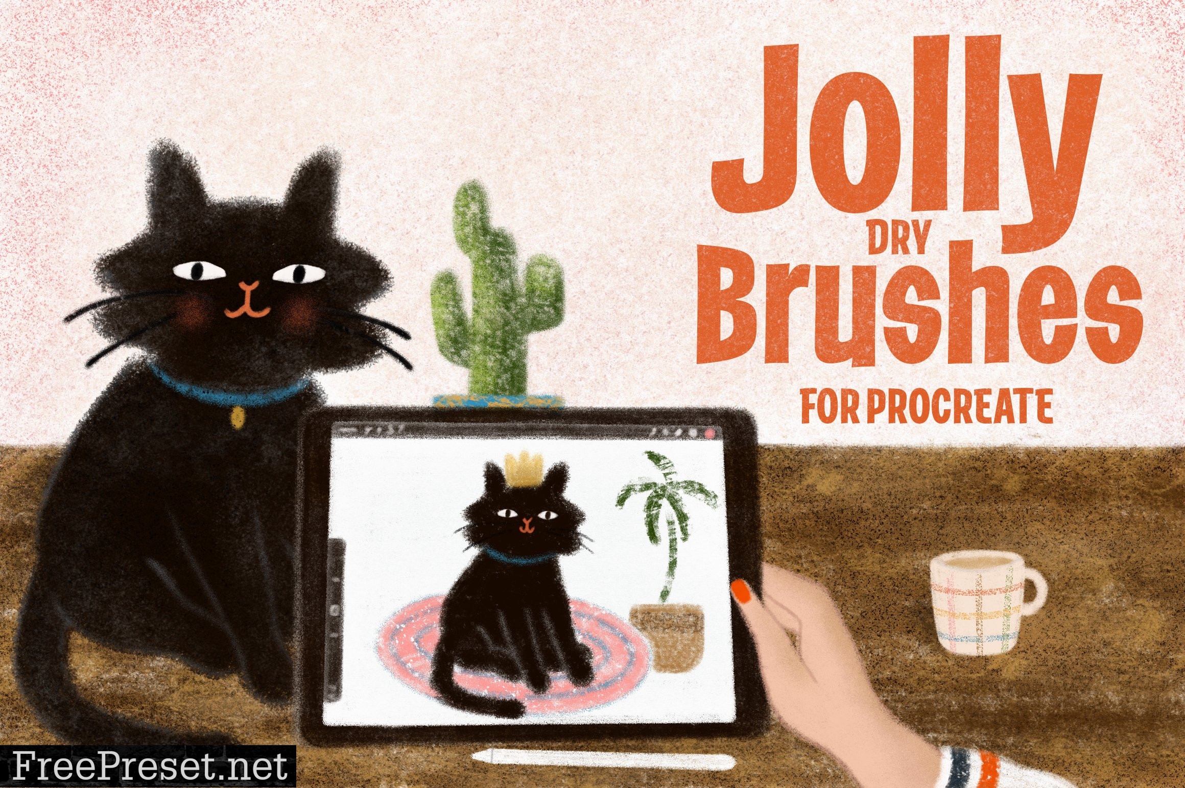 Jolly Dry Brushes for Procreate 5367747