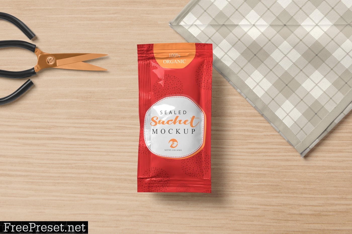 Ketchup Sachet Mockups 7284256