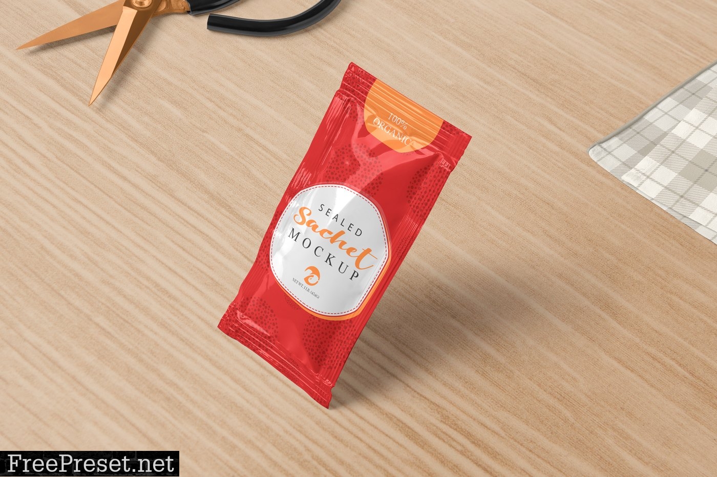 Ketchup Sachet Mockups 7284256