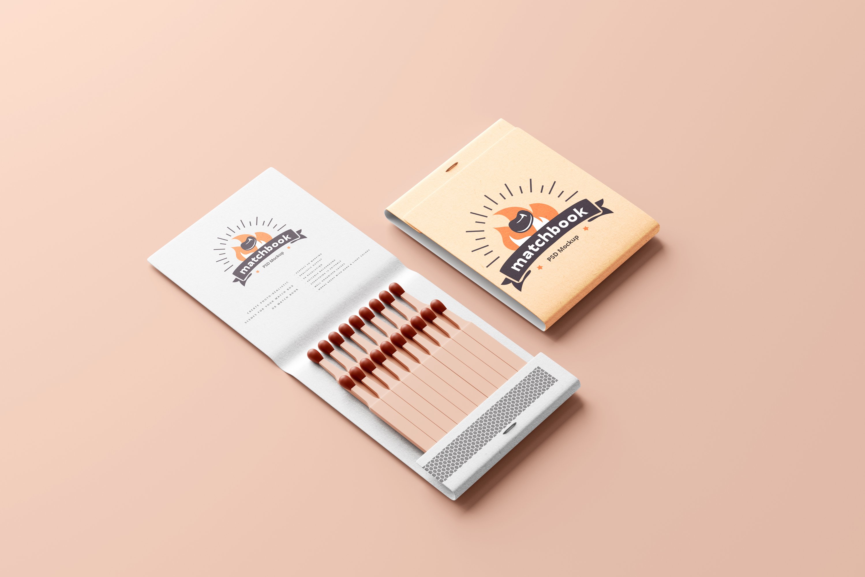 Matchbox & Matchbook Mockups 7250682