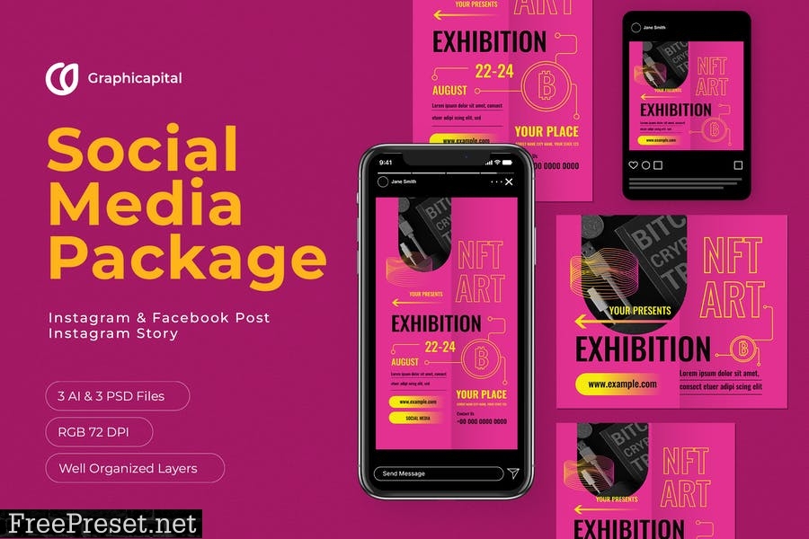 NFT Workshop Social Media Package Q89JCSC
