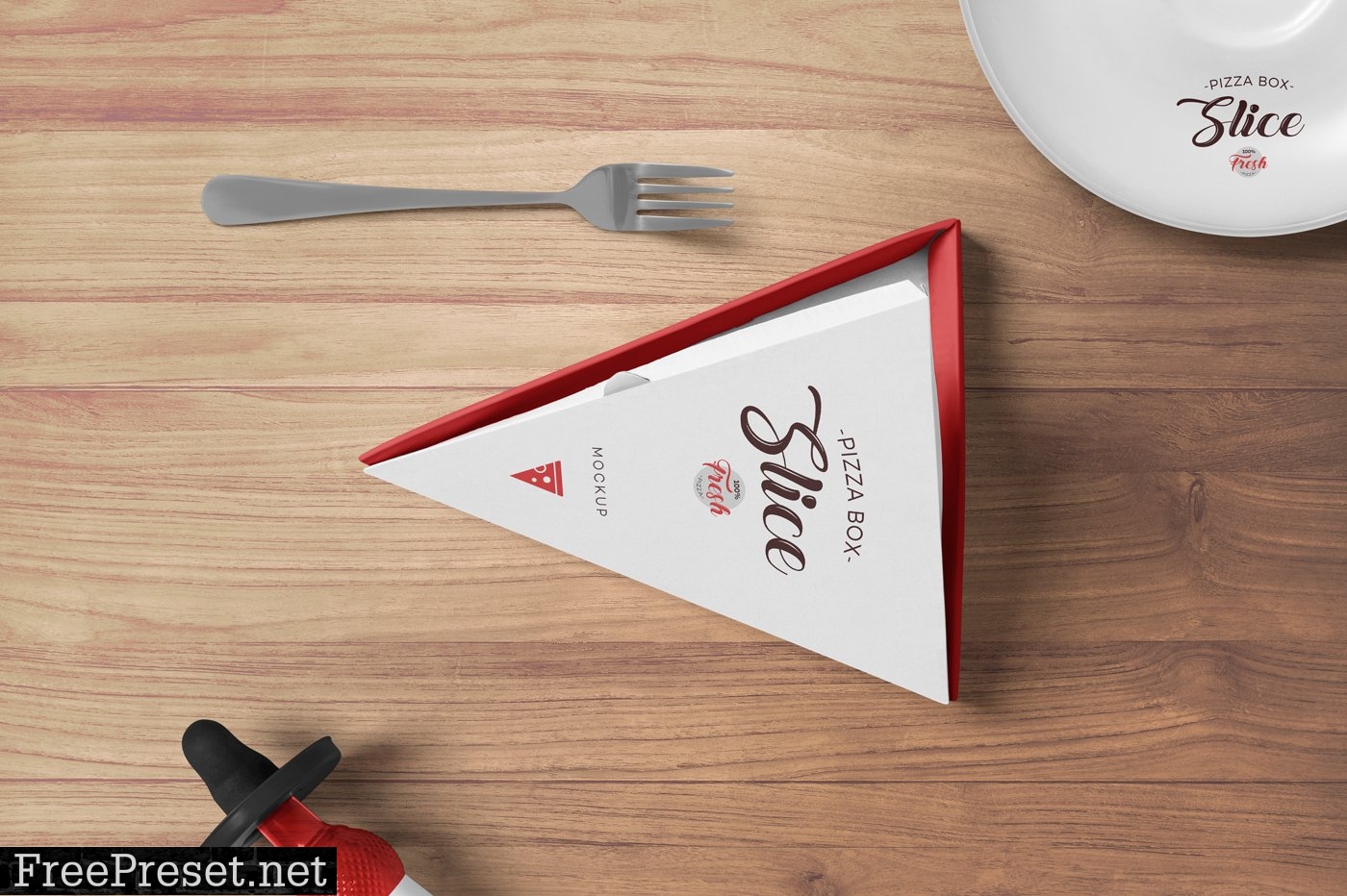 Pizza Slice Box Mockups 7276639