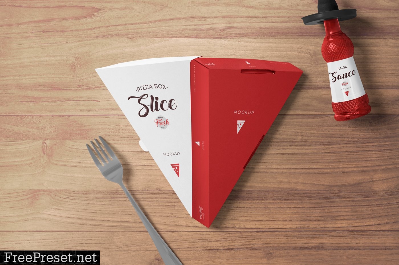 Pizza Slice Box Mockups 7276639