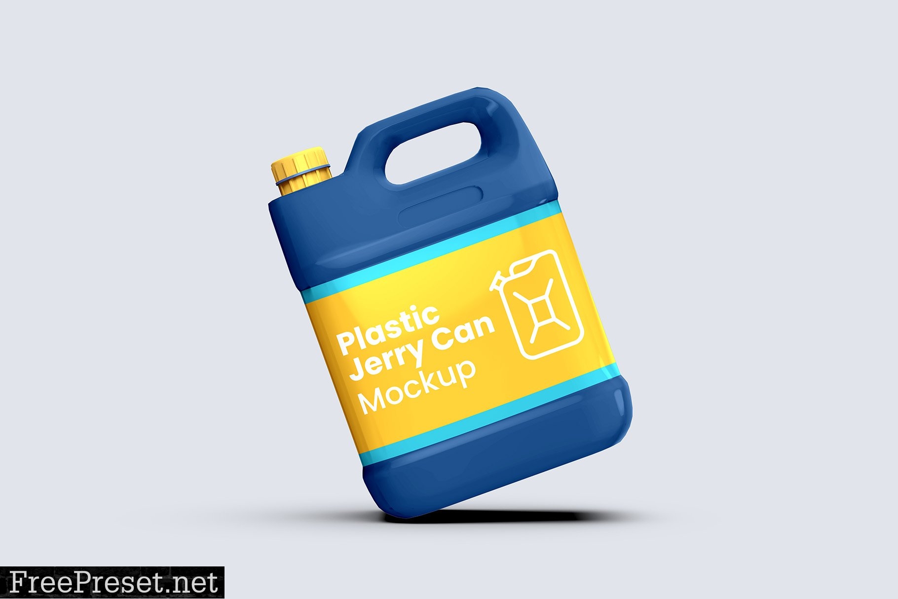 Plastic Jerry Can Mockup - 8 views 7329784