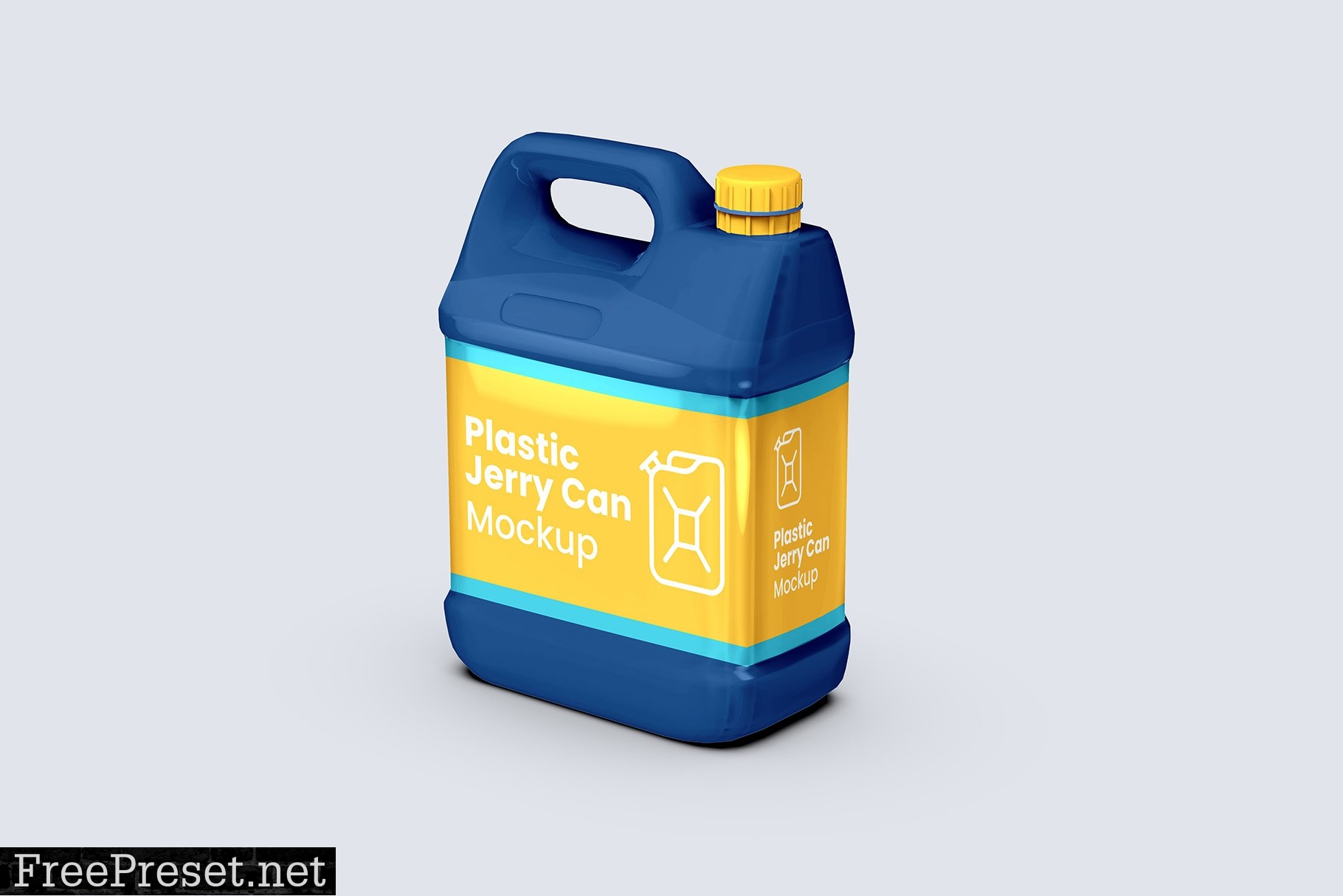 Plastic Jerry Can Mockup - 8 views 7329784