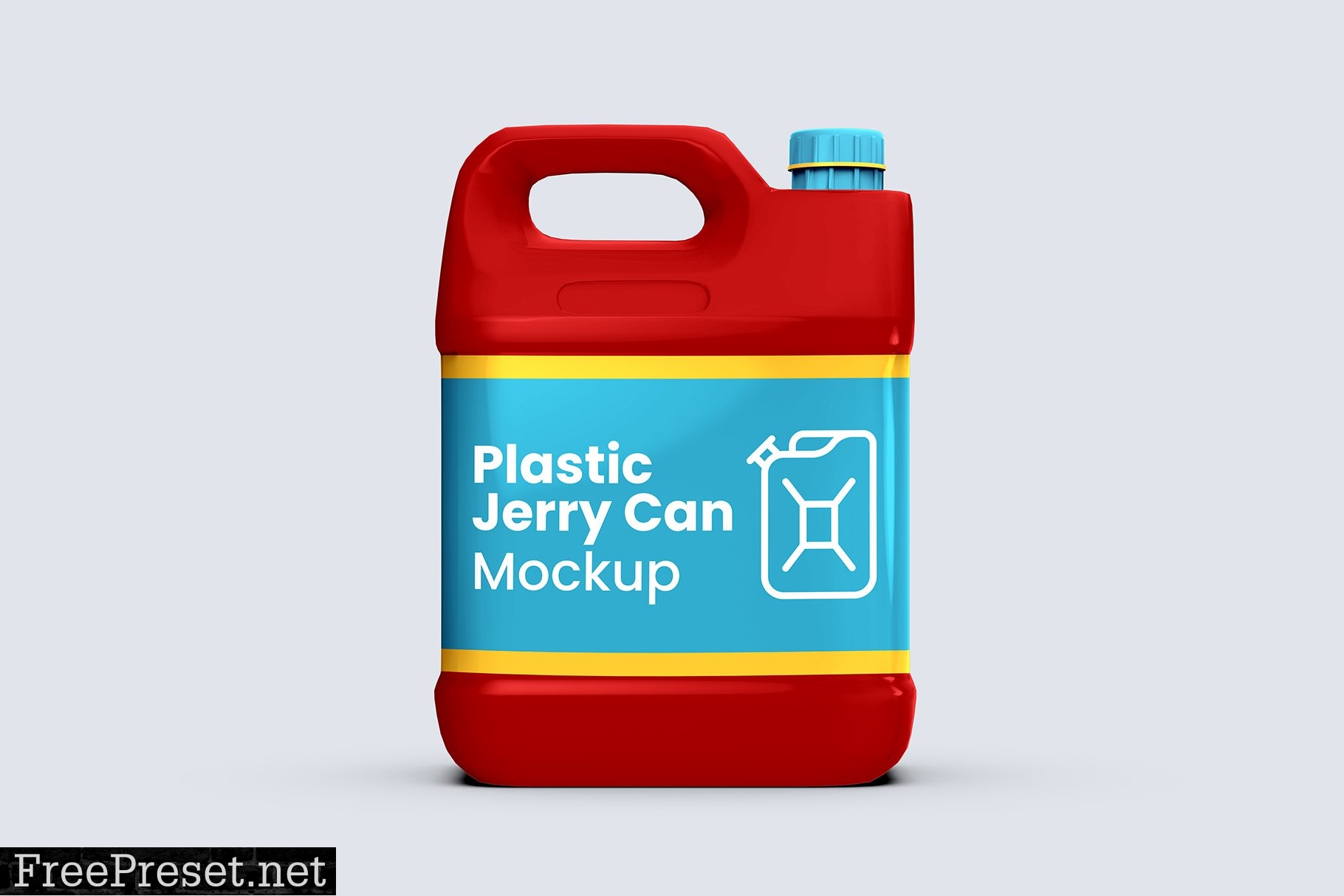 Plastic Jerry Can Mockup - 8 views 7329784