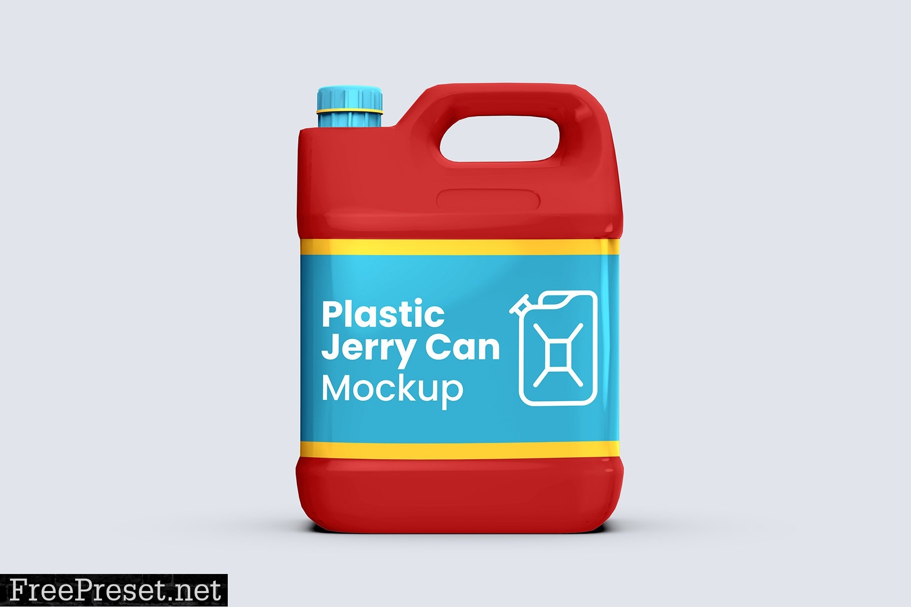 Plastic Jerry Can Mockup - 8 views 7329784