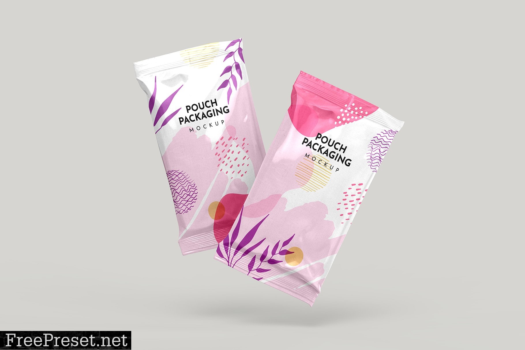 Pouch Packaging Mockup - 8 views 7309809