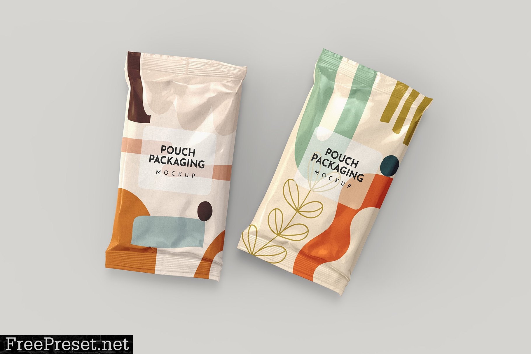 Pouch Packaging Mockup - 8 views 7309809