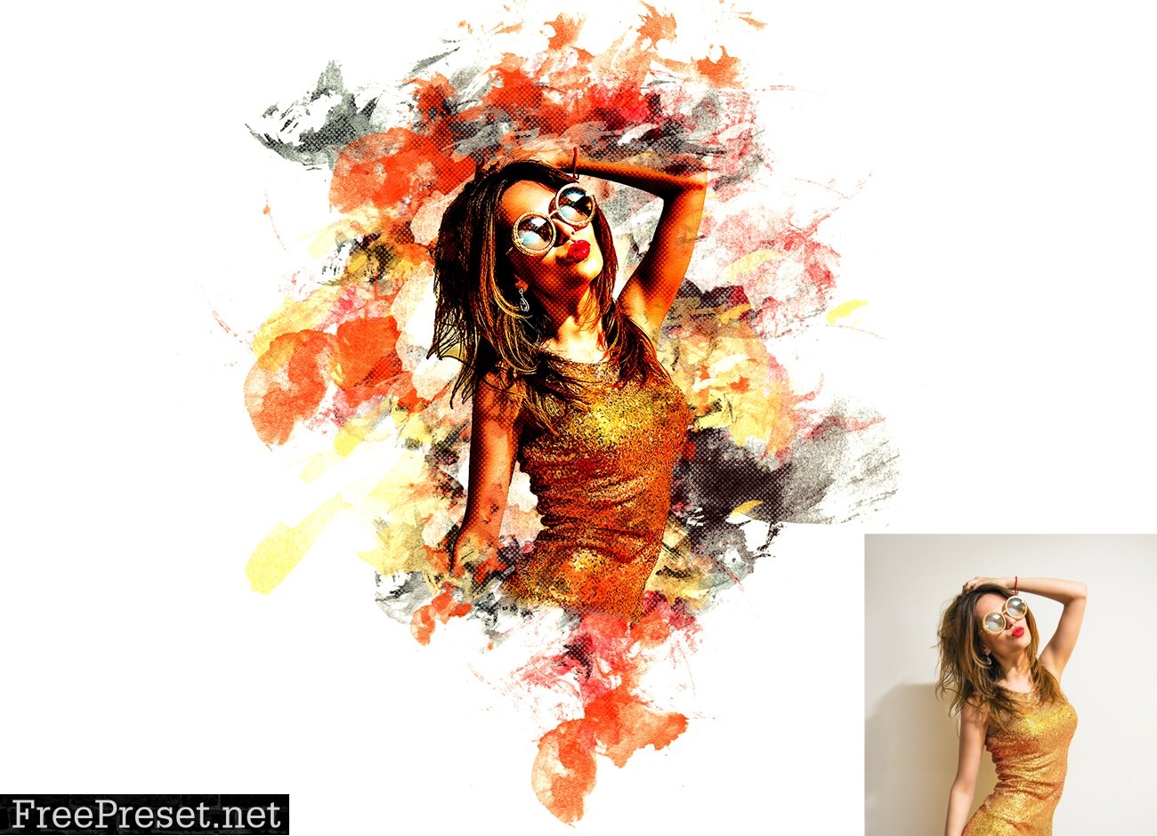 Pro Artwork Photoshop Action 7019698