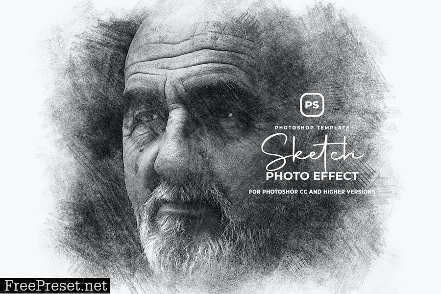 Sketch Effect Photoshop LDH8D4R