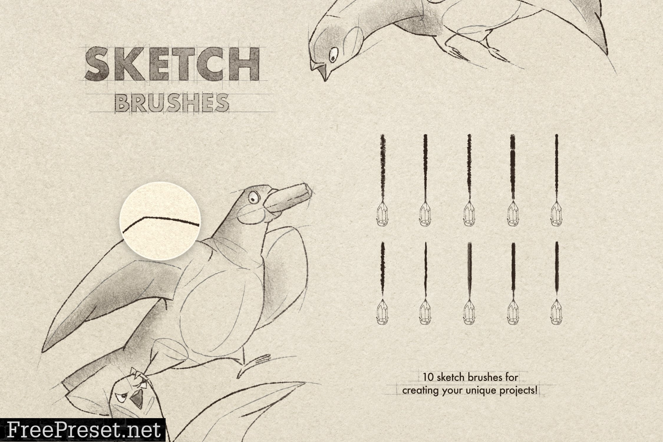 Sketch & Pencil Procreate Brushes 6505262