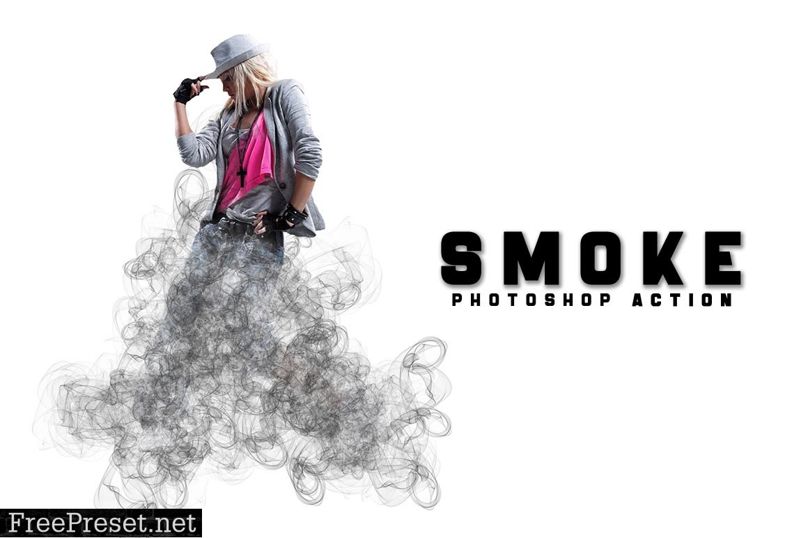 Smoke Photoshop Action 6800329