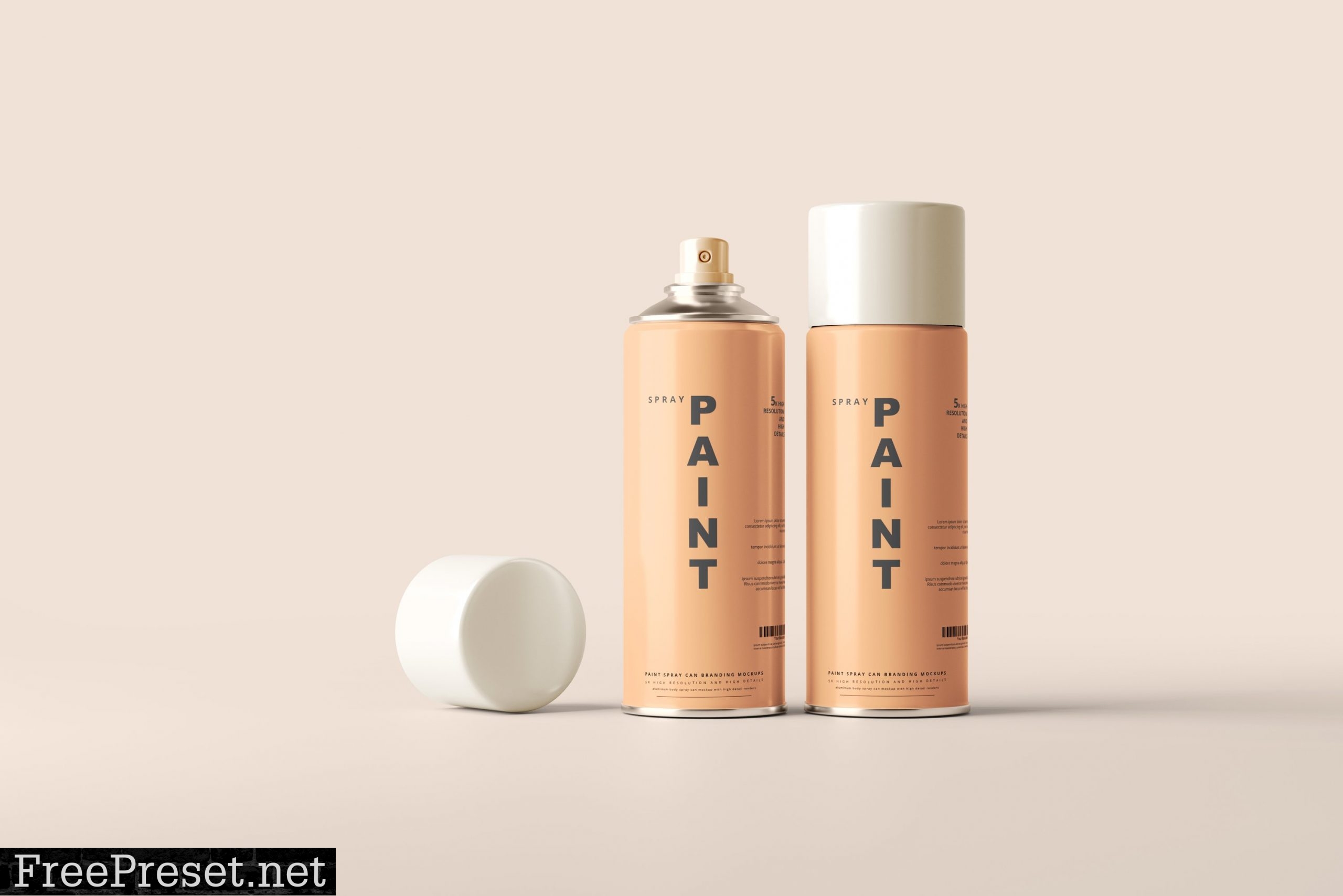 Spray Paint Can Mockups 7324412