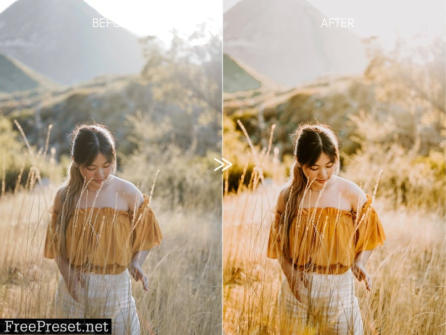 Sunny GOLDEN GLOW Outdoor Lightroom Presets DBU3D8V