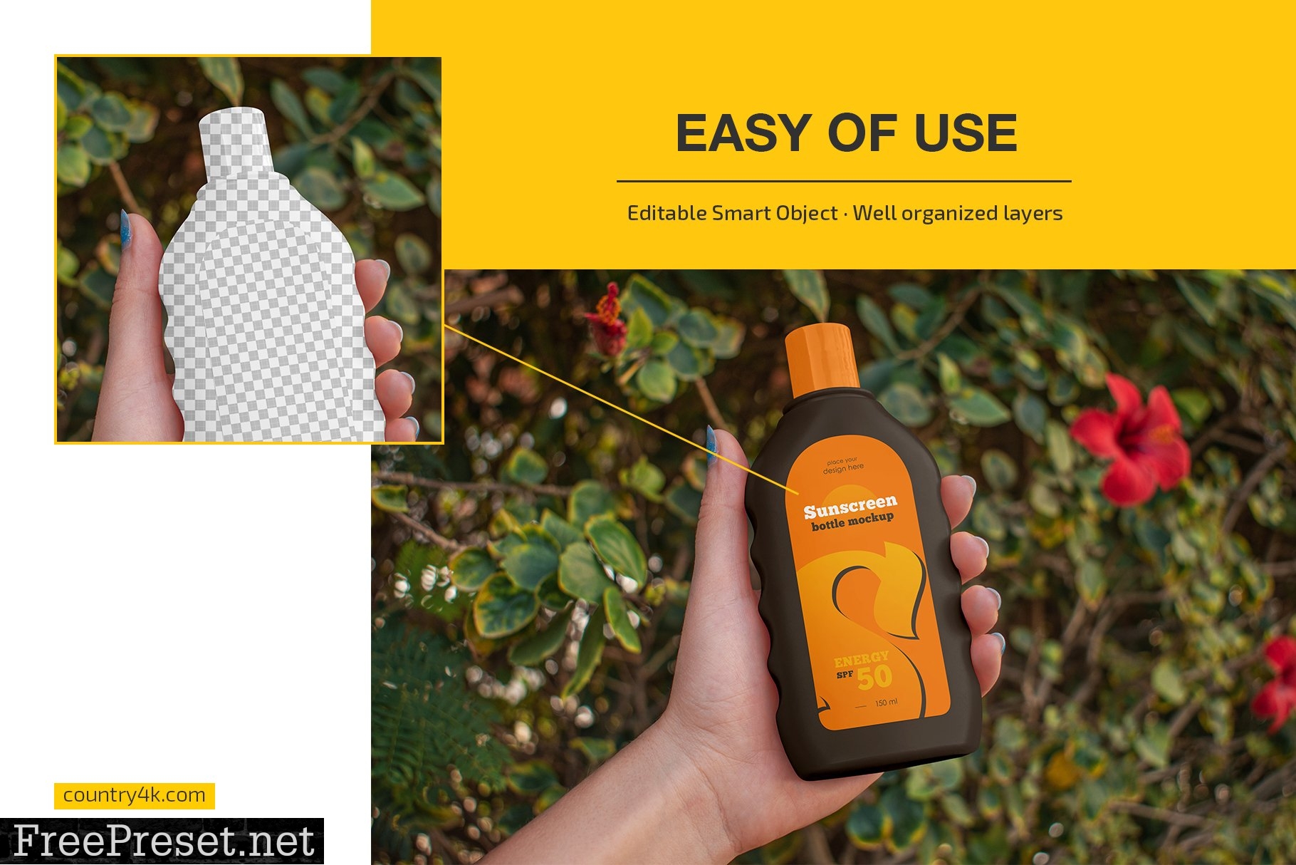 Sunscreen Bottle Mockup Set 7292012