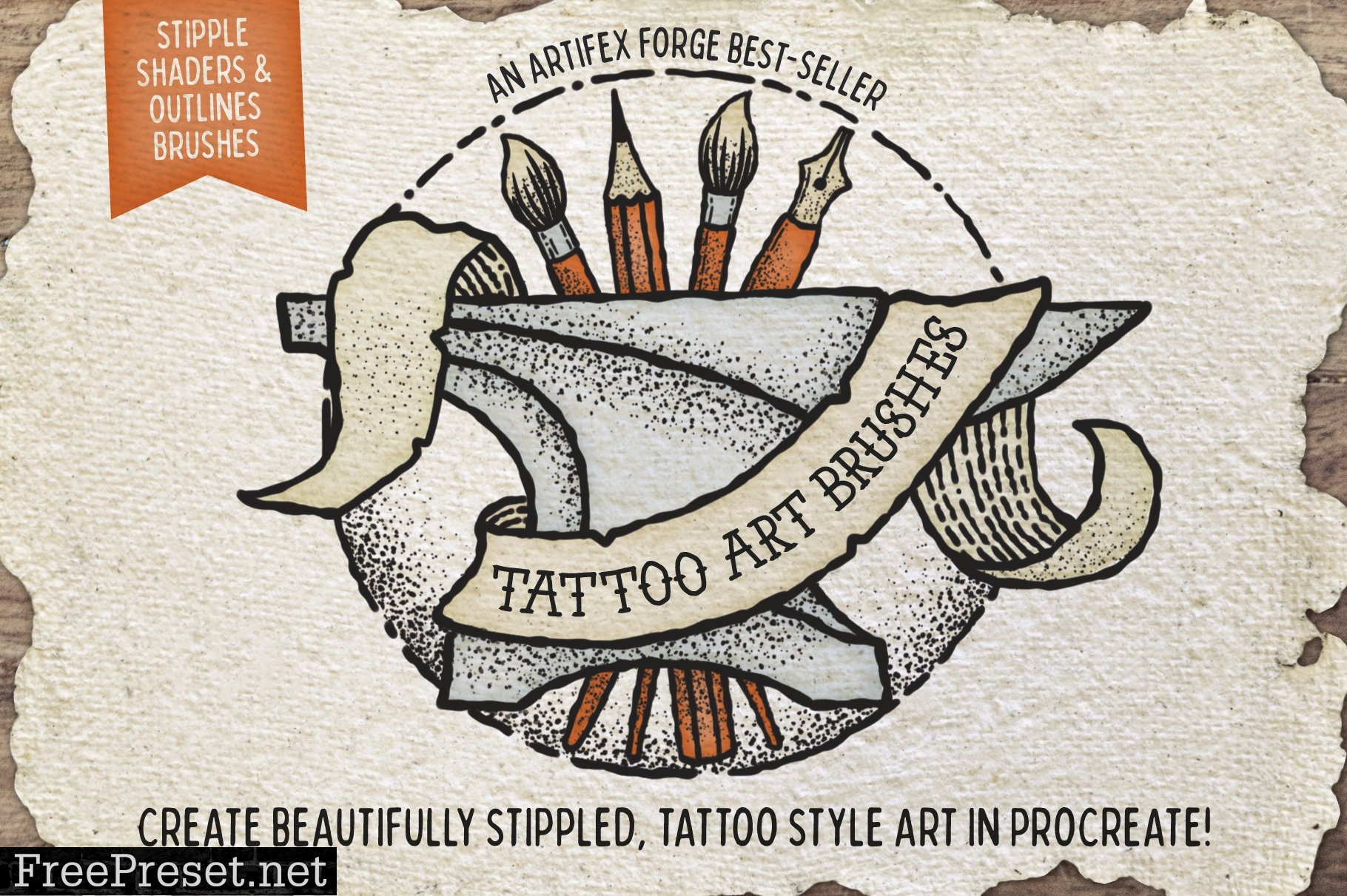 Tattoo Art Brushes - Procreate 4692079
