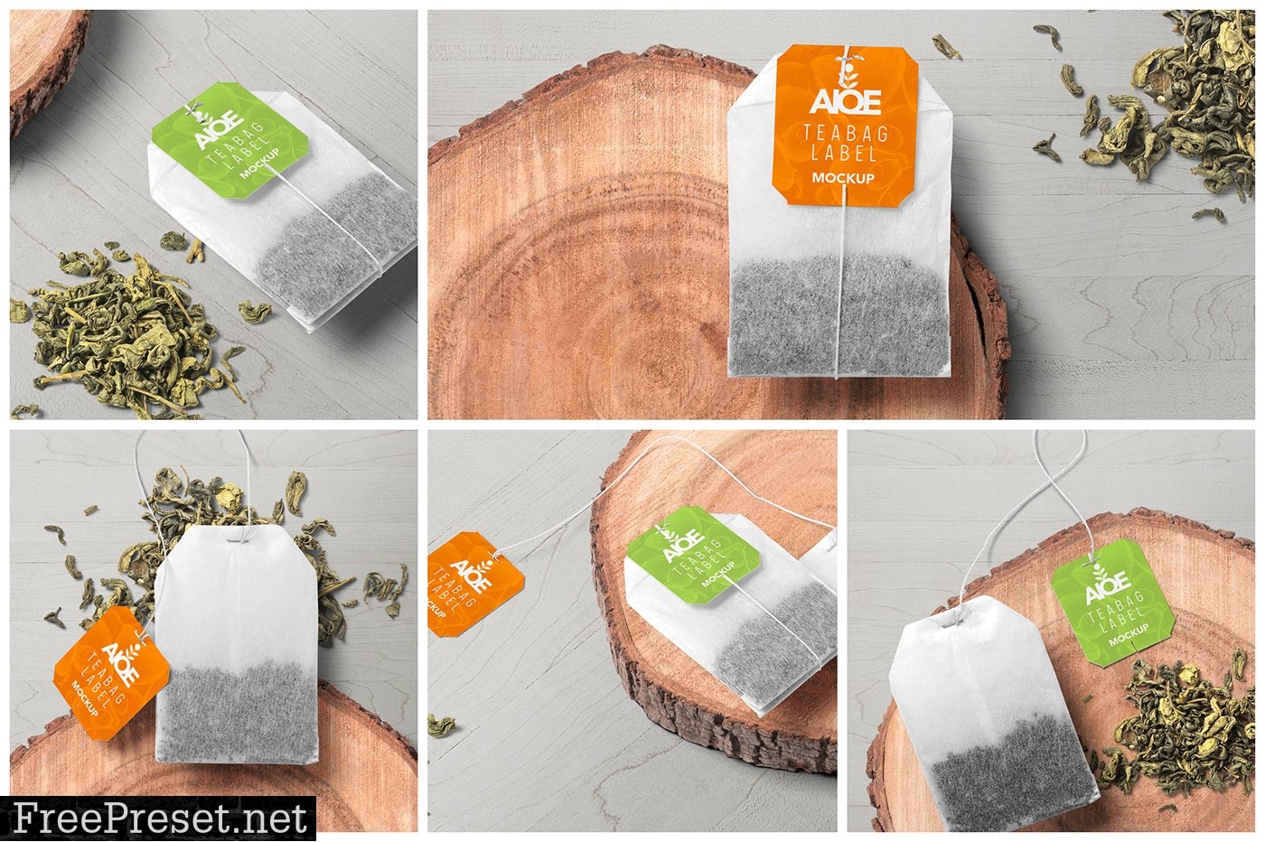 Tea Bag Label Mockups 7287050